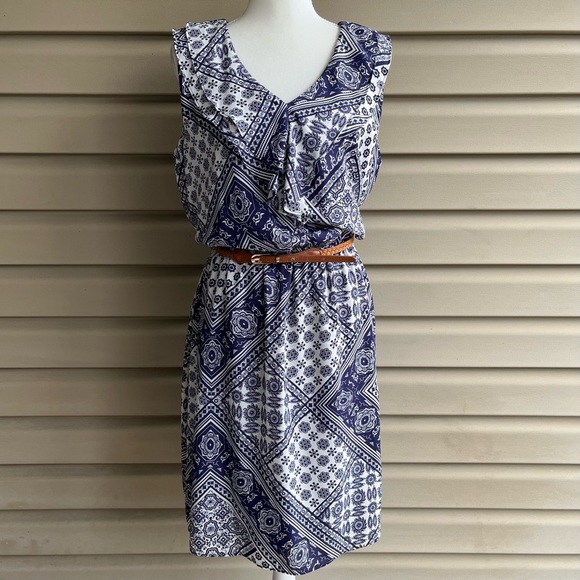 Alyx Dresses & Skirts - •ALYX• Ruffled Sleeveless Boho Dress - Size 18